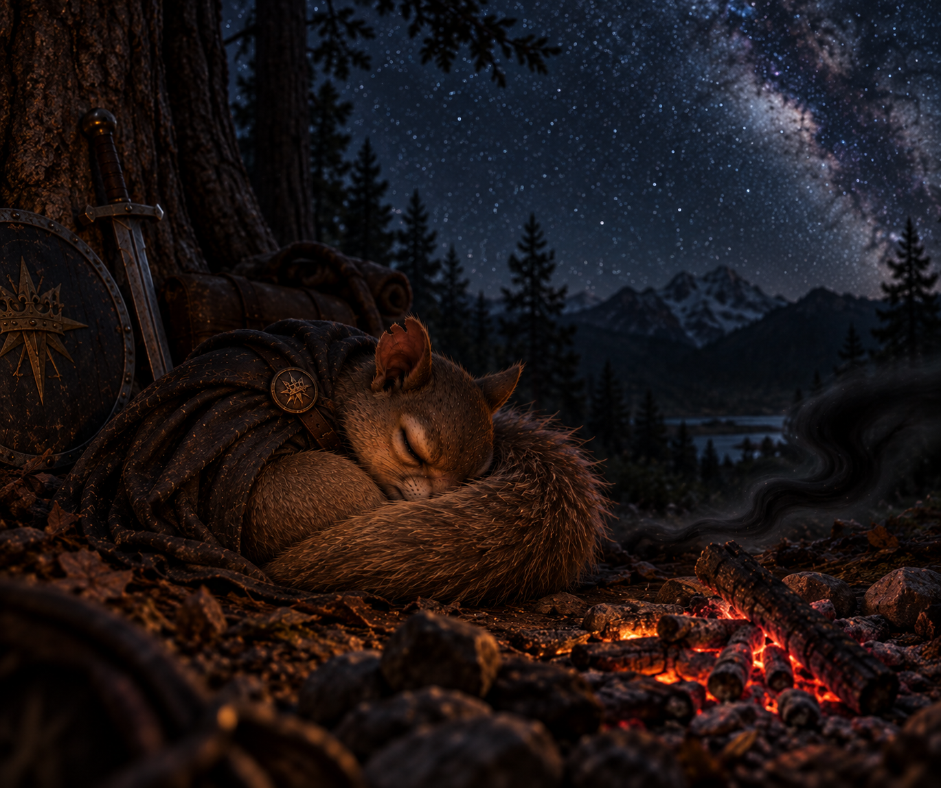 Nick resting